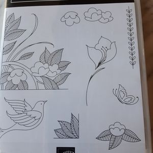 Stampin Up Serene Garden